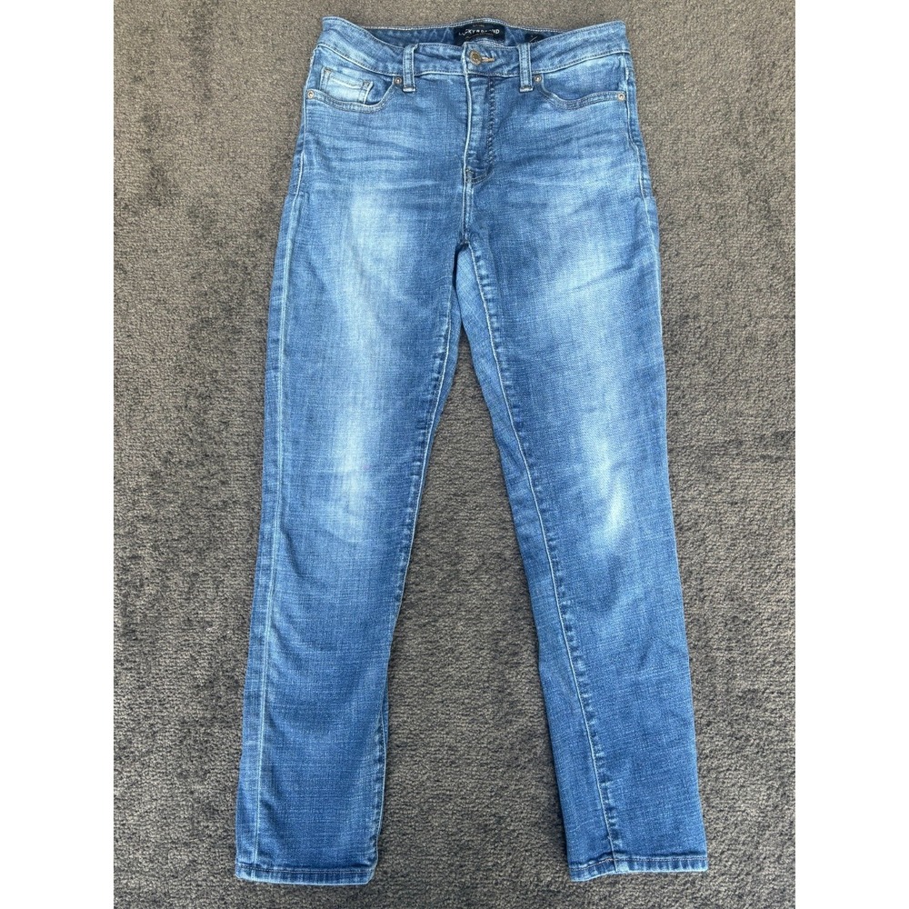 Lucky Brand Jeans Women's Size 4/27 Hayden Skinny ‎ Blue Straight Zip Fly